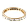 Image 3 : 14KT Yellow Gold Eternity Ring-#1757