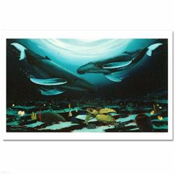 Humpback Dance LIMITED EDITION Giclee on Canvas (35" x 24") by renowned artist WYLAND, Numbered and 