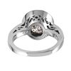 Image 4 : 18KT White Gold Diamond Ring-#1679