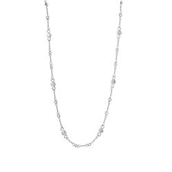 Tiffany & Co. Diamonds by the Yard Platinum Diamond Necklace-#480