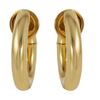 Image 1 : Pomellato 18KT Yellow Gold Hoop Earrings-#506