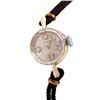 Image 1 : Eterna 14KT White Gold Manual Wind Wristwatch with Diamond Markers-#906