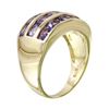 Image 2 : 10KT Yellow Gold Tanzanite Ring-#1816