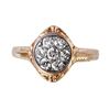 Image 3 : 14KT Yellow Gold Diamond Ring-#1684
