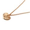 Image 2 : 18KT Rose Gold "Chopard" Heart Pendant and Chain-#645