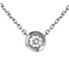 Image 1 : Platinum Diamond Necklace-#1845