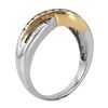 Image 2 : 14KT White Gold Diamond Ring-#68