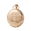 Image 2 : Elgin Hunter Case Gold Filled Engraved Pocket Watch-#983