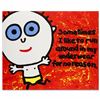 Image 1 : Sometimes I Like to Run Limited Edition Lithograph by Todd Goldman, Numbered and Hand Signed with Ce