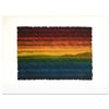 Image 1 : Mount Tam Limited Edition Serigraph by Marcus Uzilevsky, Numbered and Hand Signed with Certificate o