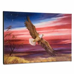 Red White and Blue Limited Edition Giclee on Gallery Wrapped Canvas by Martin Katon, Numbered and Ha