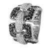 Image 1 : 14KT White Gold Diamond Ring-#386