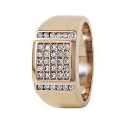 14KT White Gold Diamond Ring-#471