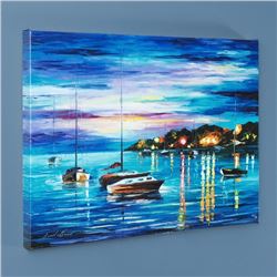 Out All Night LIMITED EDITION Giclee on Canvas by Leonid Afremov, Numbered and Signed with Certifica