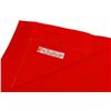 Image 2 : Designer Custom Vintage D. Porthault Paris Red and Gold Embroidered Queen Sized Sheet Set - NEW-#166