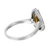 Image 4 : Platinum Diamond Engagement Ring-#1632