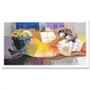 Image 1 : Daylight Dream Limited Edition Serigraph on Canvas (48" x 24") by Hessam Abrishami, Numbered and Han
