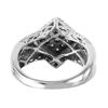 Image 4 : 14KT White Gold Diamond Ring-#2103