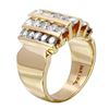 Image 2 : 14KT Yellow Gold Diamond Ring-#1873