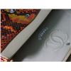 Image 3 : CHANEL Designer Multi-Color Python Double Flat Bag with Chain Straps-#592