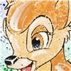 Image 2 : Bambi the Buck Stops Here Disney Limited Edition Serigraph by David Willardson, Numbered and Hand Si