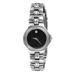 Movado Museum Lady's Watch with Black Dial-#1370