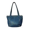 Image 2 : Authentic Designer Chanel Denim Double Strap Tote Bag with Dust Bag-#402