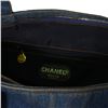 Image 3 : Authentic Designer Chanel Denim Double Strap Tote Bag with Dust Bag-#402