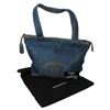 Image 5 : Authentic Designer Chanel Denim Double Strap Tote Bag with Dust Bag-#402