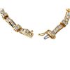 Image 3 : 14KT Yellow Gold Diamond Bracelet-#73