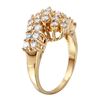 Image 2 : 14KT Yellow Gold Diamond Ring-#1874