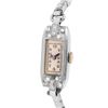 Image 1 : Ladies Croton Swiss Platinum Watch With Diamonds-#610