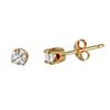 Image 1 : 14KT Yellow Gold Stud Earrings-#923