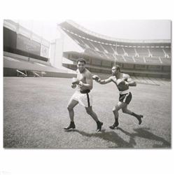 Muhammad Ali and Ken Norton! Licensed Photograph (40" x 30")of the Heavyweight Champ and Ken Norton!