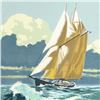 Image 2 : "Gloucester Fisherman" Limited Edition Serigraph by Harry Schaare (1922-2008), Numbered and Hand Sig