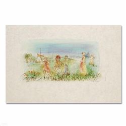"Dutch Landscape" Limited Edition Lithograph by Edna Hibel (1917-2014), Numbered and Hand Signed wit