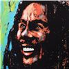 Image 2 : "Bob Marley (Marley)" LIMITED EDITION Giclee on Canvas (36" x 36") by David Garibaldi, Numbered and 