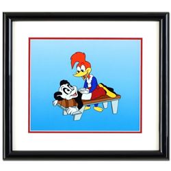 "Woody Woodpecker" is a Sericel Officially Licensed by Universal Studios, Inc.! This Piece Comes Fra