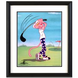 "Pink Panther Golfing" is a Sericel Officially Licensed by MGM and United Artists Corporation! Inclu