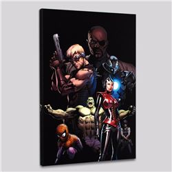 "Ultimate Avengers #3" LIMITED EDITION Giclee on Canvas by Carlos Pacheco and Marvel Comics, Numbere