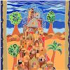 Image 2 : "Oasis" Limited Edition Serigraph by Ilan Hasson, Numbered and Hand Signed with Certificate of Authe
