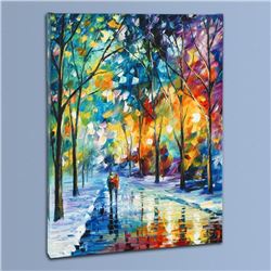 "Under the Gaze" LIMITED EDITION Giclee on Canvas by Leonid Afremov, Numbered and Signed with Certif