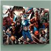 Image 1 : "Earthfall #2" Limited Edition Giclee on Canvas by Tan Eng Huat and Marvel Comics, Numbered with Cer