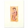 Image 1 : "Ume" Limited Edition Lithograph by Edna Hibel (1917-2014), Numbered and Hand Signed with Certificat
