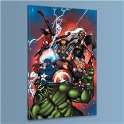 "Marvel Adventures: The Avengers #36" LIMITED EDITION Giclee on Canvas by Ig Guara and Marvel Comics