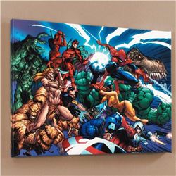 "Marvel Comics Presents #1" Limited Edition Giclee on Canvas by J. Scott Campbell and Marvel Comics,
