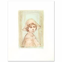 "Victoria" Limited Edition Lithograph by Edna Hibel (1917-2014), Numbered and Hand Signed with Certi