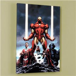"Iron Man #84" Limited Edition Giclee on Canvas by Steve Epting and Marvel Comics, Numbered with Cer
