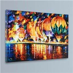 "With the Stars" LIMITED EDITION Giclee on Canvas by Leonid Afremov, Numbered and Signed with Certif