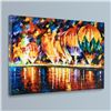 Image 1 : "With the Stars" LIMITED EDITION Giclee on Canvas by Leonid Afremov, Numbered and Signed with Certif